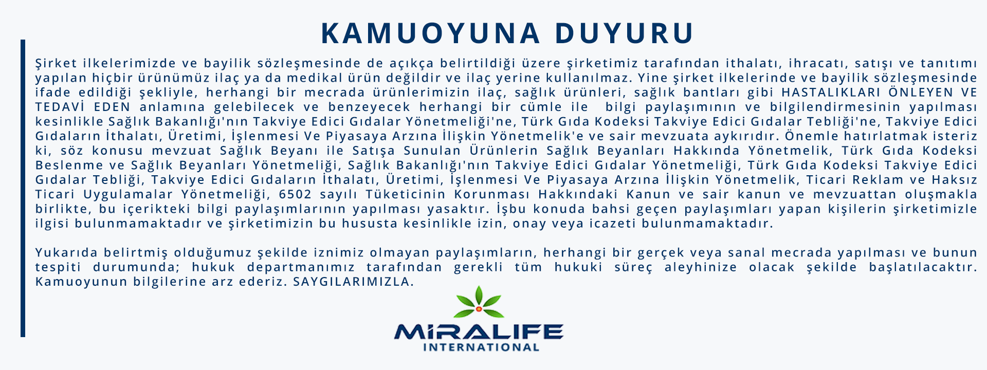 Miralife International